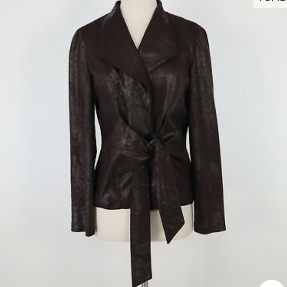 Joseph Ribkoff jacket with ties